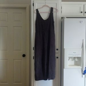 Wide leg grey jumpsuit romper Patagonia medium